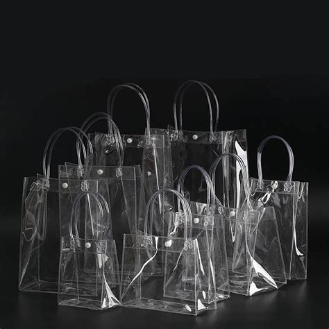 small gift bags plastic clear